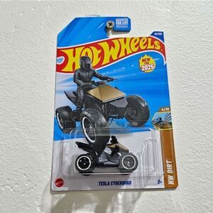 Hotwheels Gold Tesla Cyber Quad